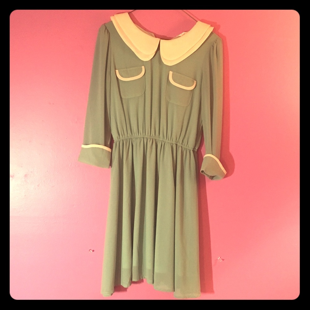 Seafoam Green Dress